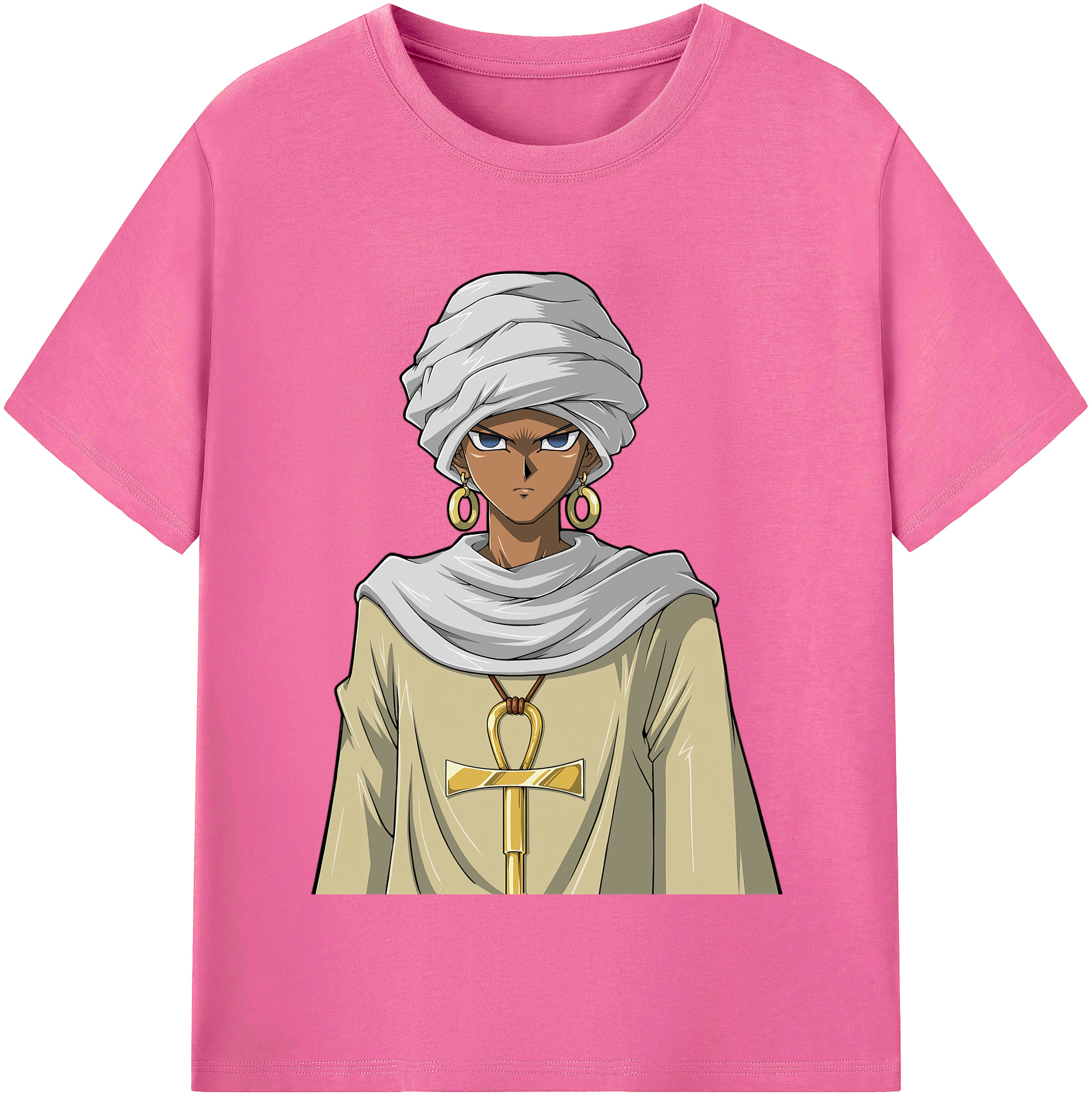 （画像用） 遊☆戯☆王 Yu-Gi-Oh! レディースカジュアルプリントTシャツ（綿100％）